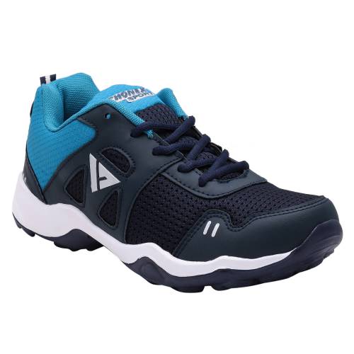  FHONEX SPORT 7 NAVY BLUE LACE UP RUNNING SHOES